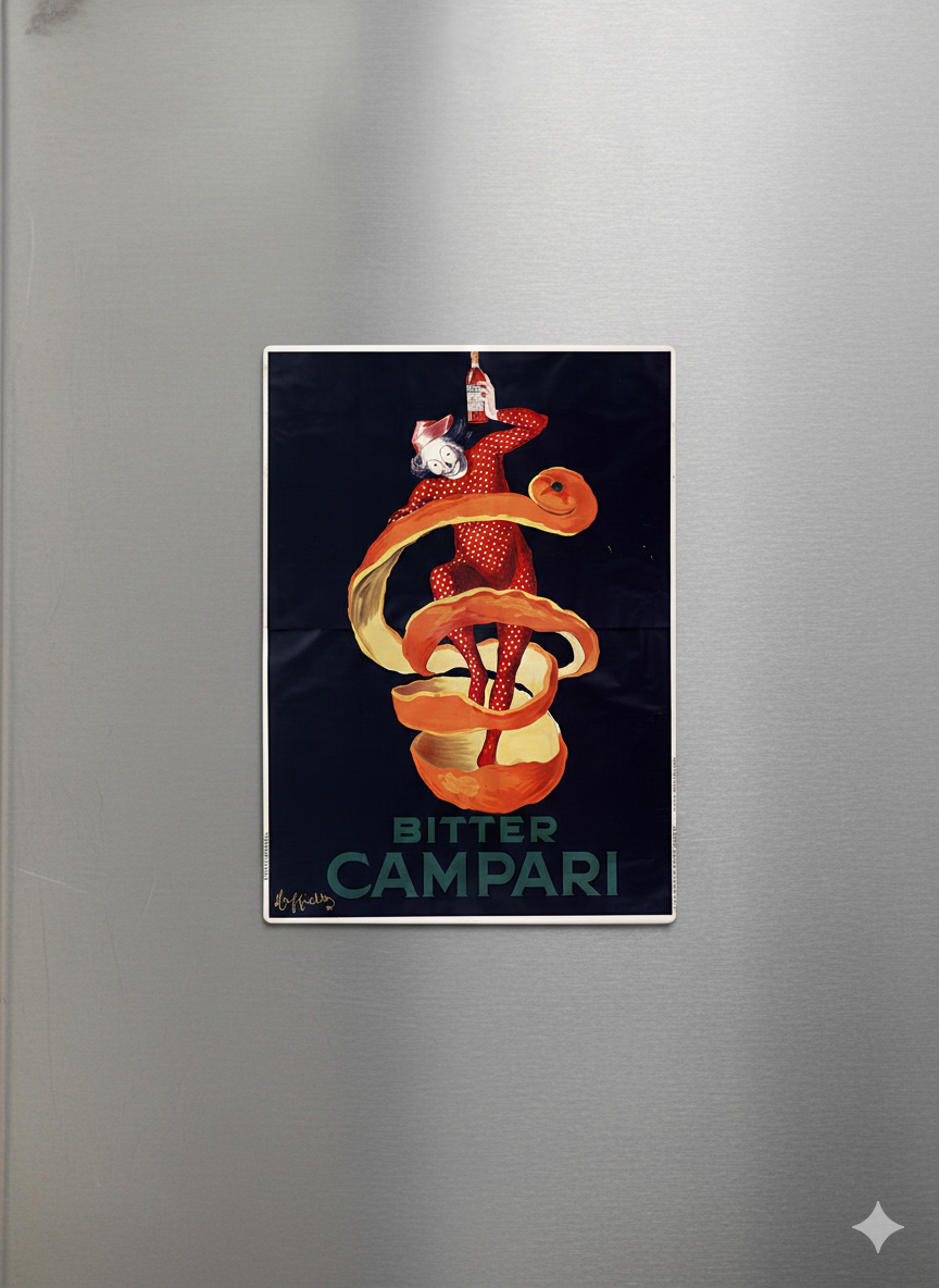 6" x 4" vintage poster fridge magnet