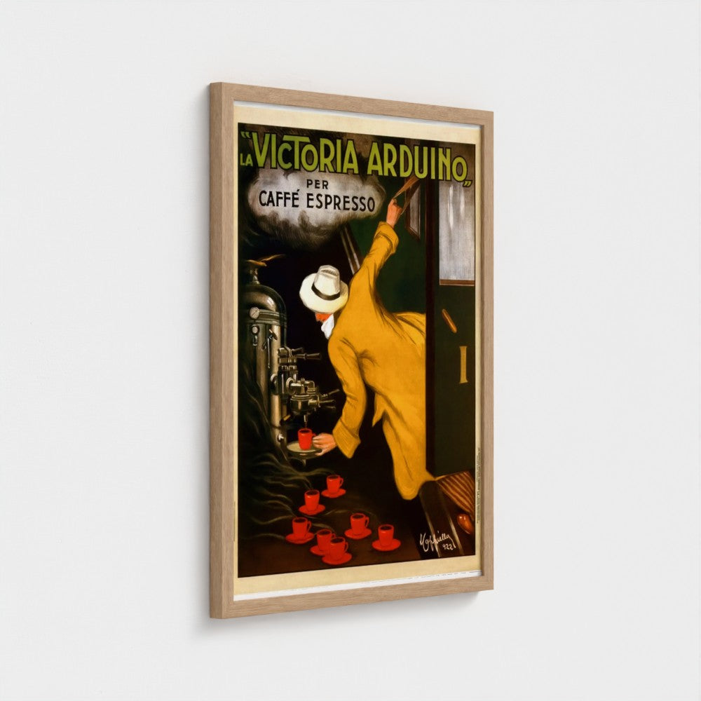 Vintage Italian coffee poster print (1922) by Leonetto Cappiello