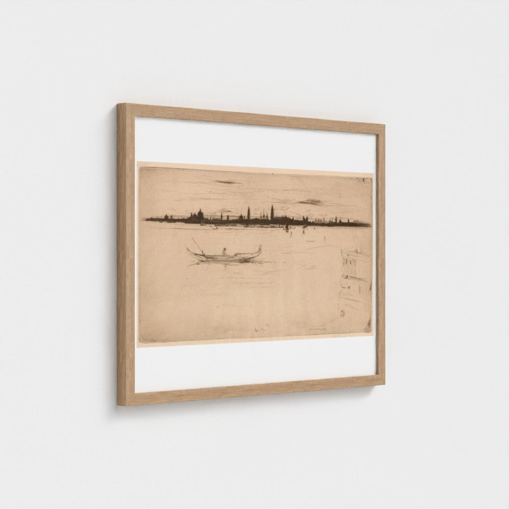 "Venice from the Lido" print (1896) by David Young Cameron