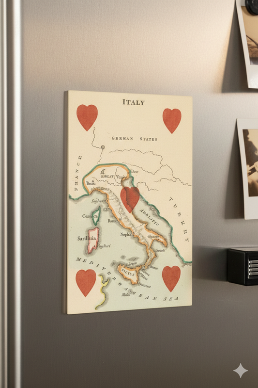 6" x 4" vintage poster fridge magnet