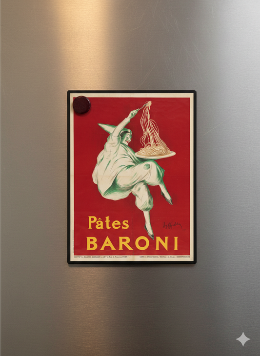 6" x 4" vintage poster fridge magnet