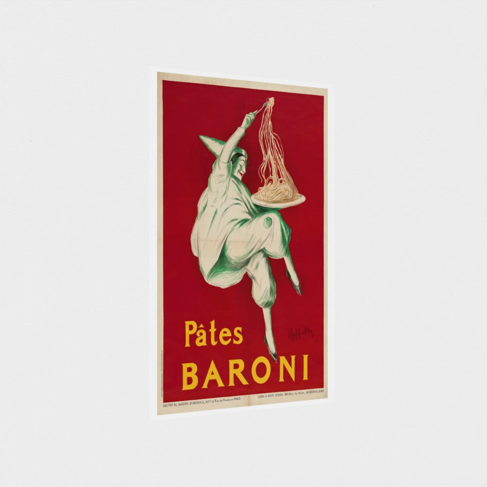 Pates Baroni poster (1910) print by Leonetto Cappiello