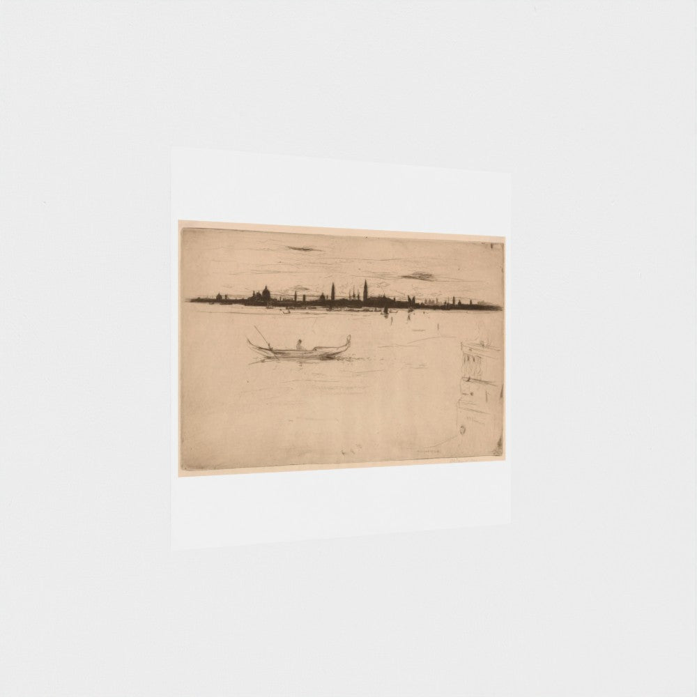 "Venice from the Lido" print (1896) by David Young Cameron