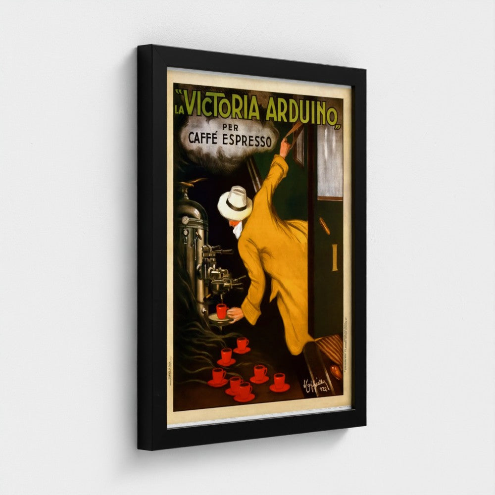 Vintage Italian coffee poster print (1922) by Leonetto Cappiello