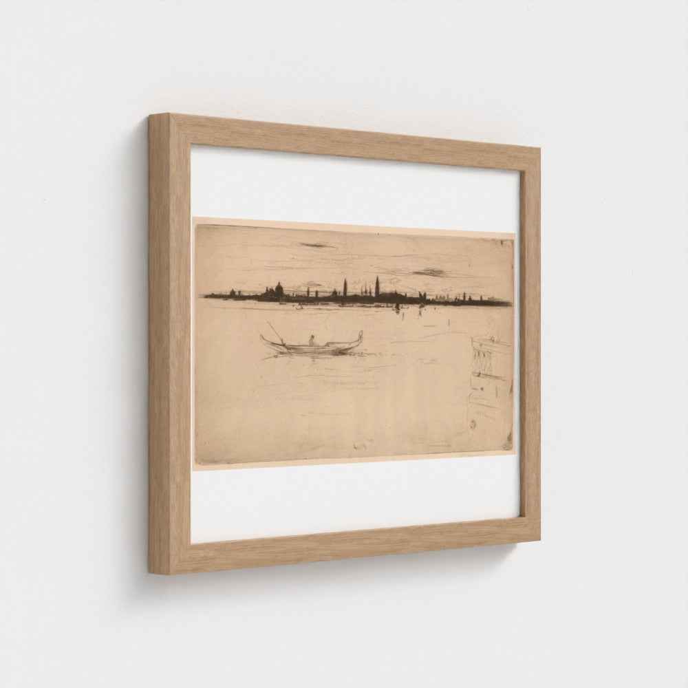 "Venice from the Lido" print (1896) by David Young Cameron