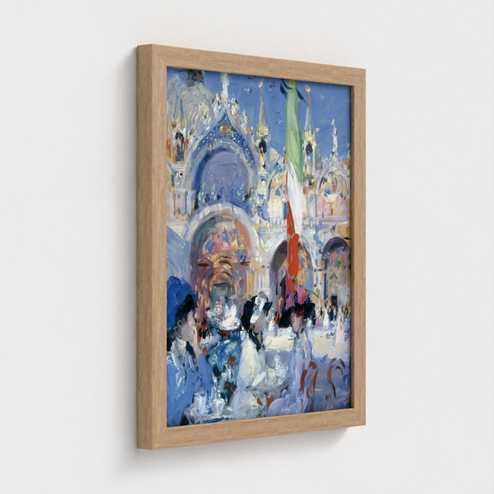 Florian's Cafe, Venice (1910) print by Francis Campbell Boileau Cadell