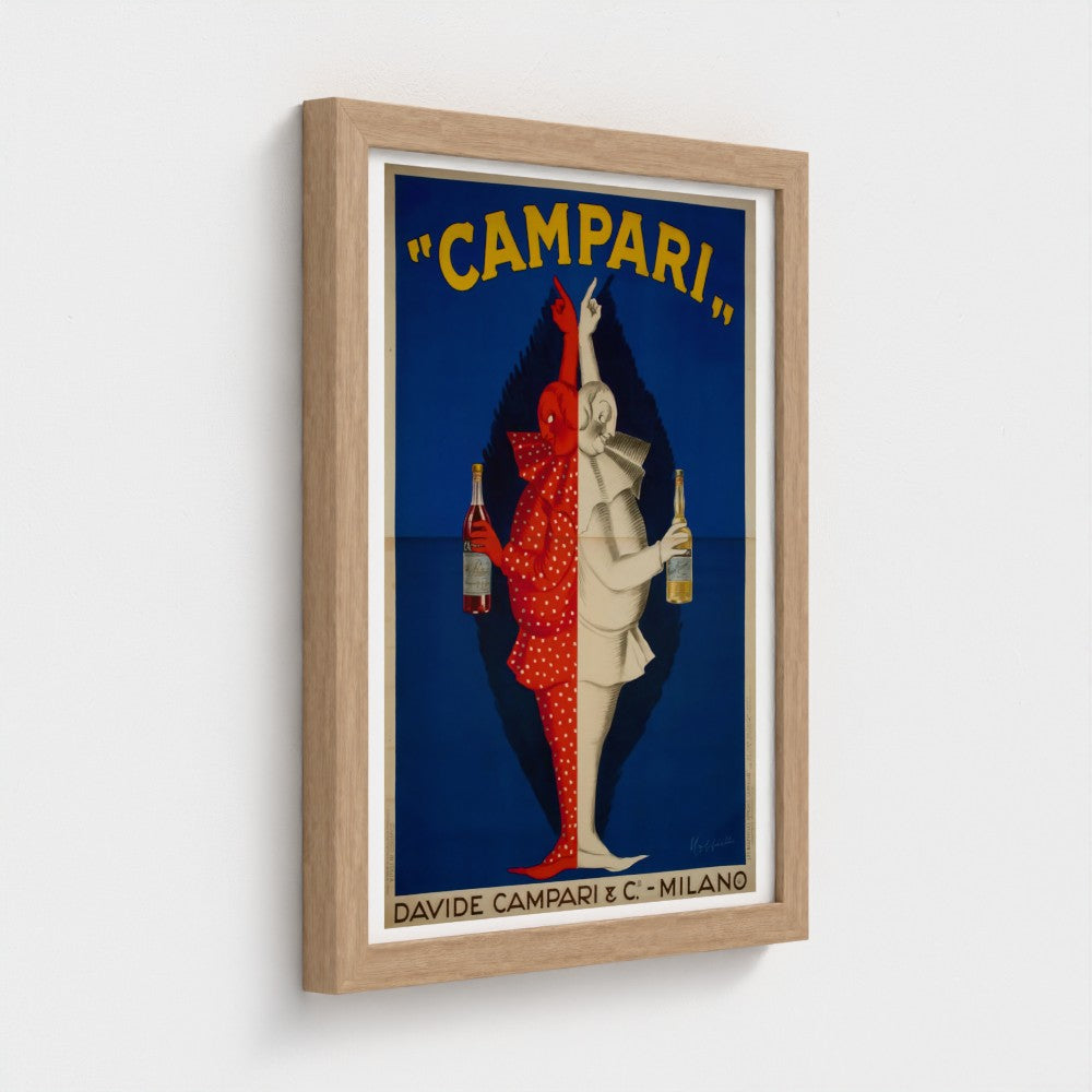 Vintage Campari poster print (1920s) by Leonetto Cappiello