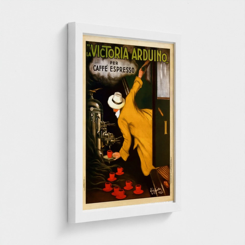 Vintage Italian coffee poster print (1922) by Leonetto Cappiello