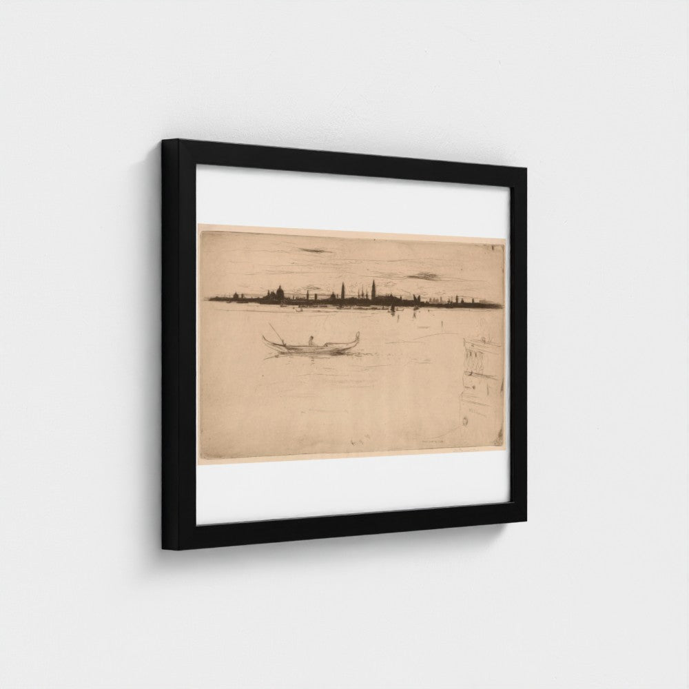 "Venice from the Lido" print (1896) by David Young Cameron