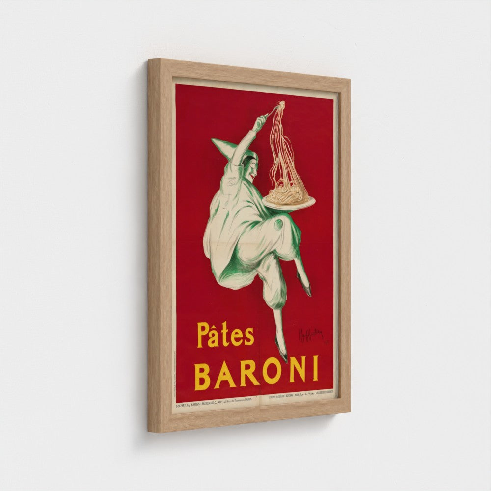 Pates Baroni poster (1910) print by Leonetto Cappiello