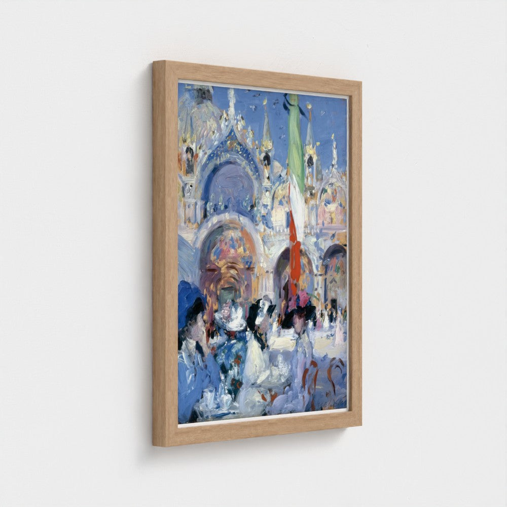 Florian's Cafe, Venice (1910) print by Francis Campbell Boileau Cadell