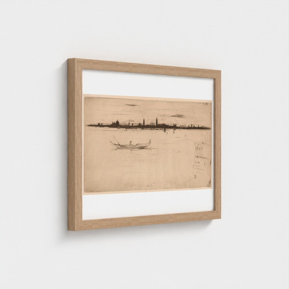"Venice from the Lido" print (1896) by David Young Cameron