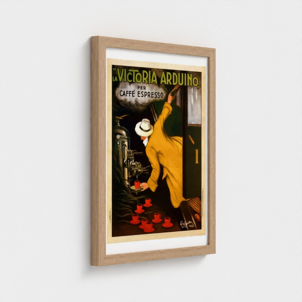 Vintage Italian coffee poster print (1922) by Leonetto Cappiello