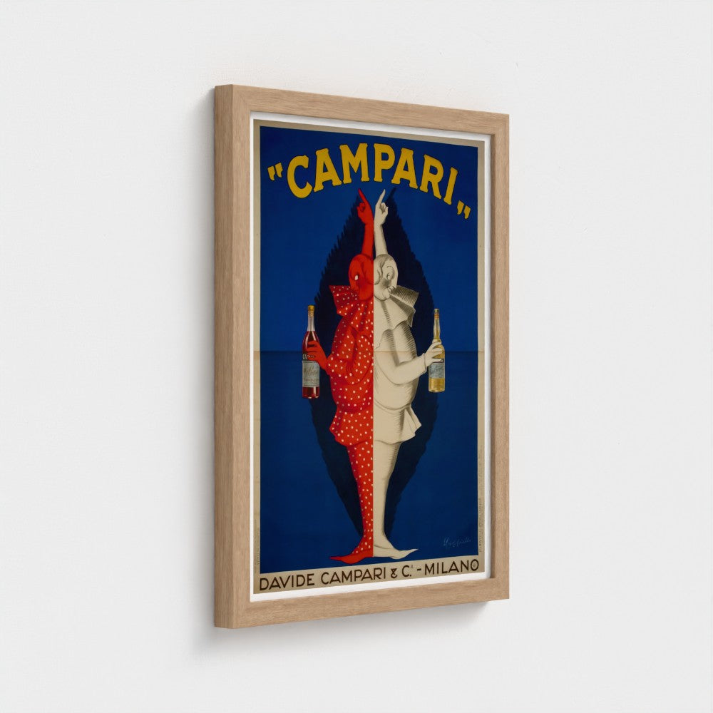 Vintage Campari poster print (1920s) by Leonetto Cappiello
