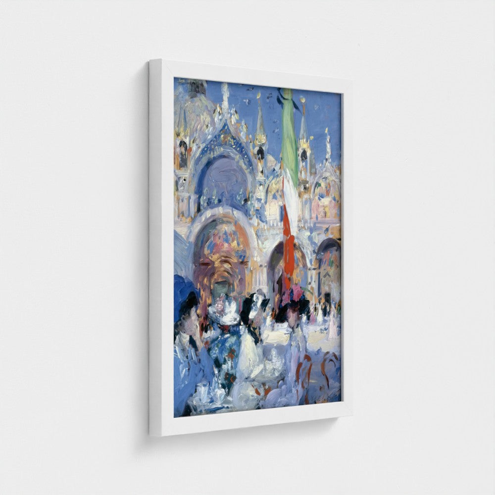 Florian's Cafe, Venice (1910) print by Francis Campbell Boileau Cadell