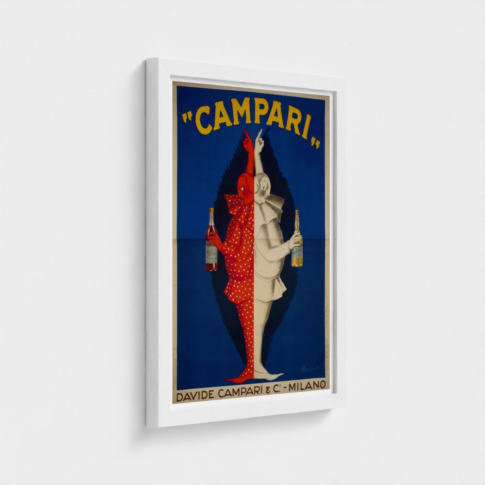 Vintage Campari poster print (1920s) by Leonetto Cappiello