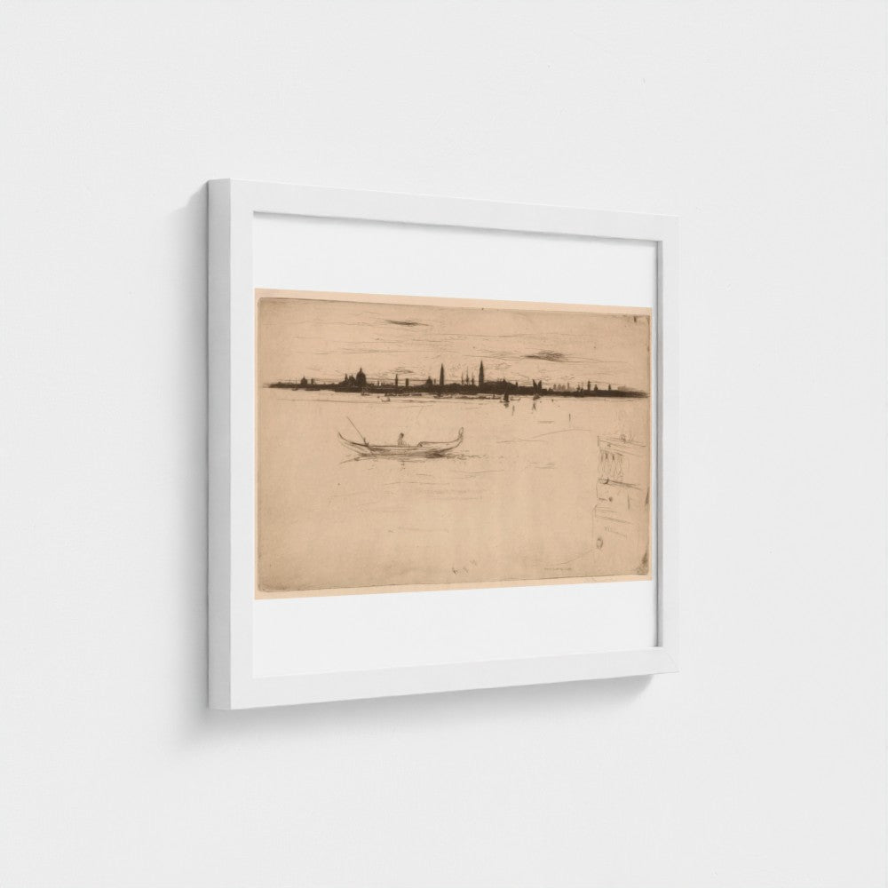 "Venice from the Lido" print (1896) by David Young Cameron