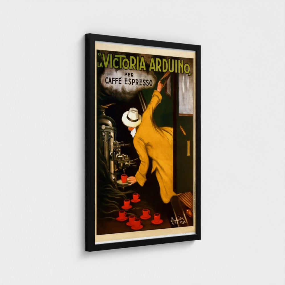 Vintage Italian coffee poster print (1922) by Leonetto Cappiello