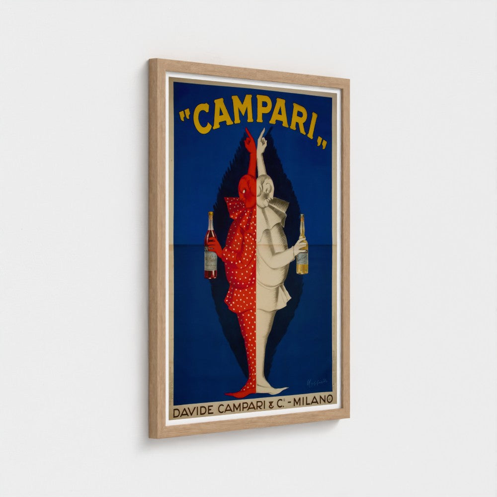 Vintage Campari poster print (1920s) by Leonetto Cappiello