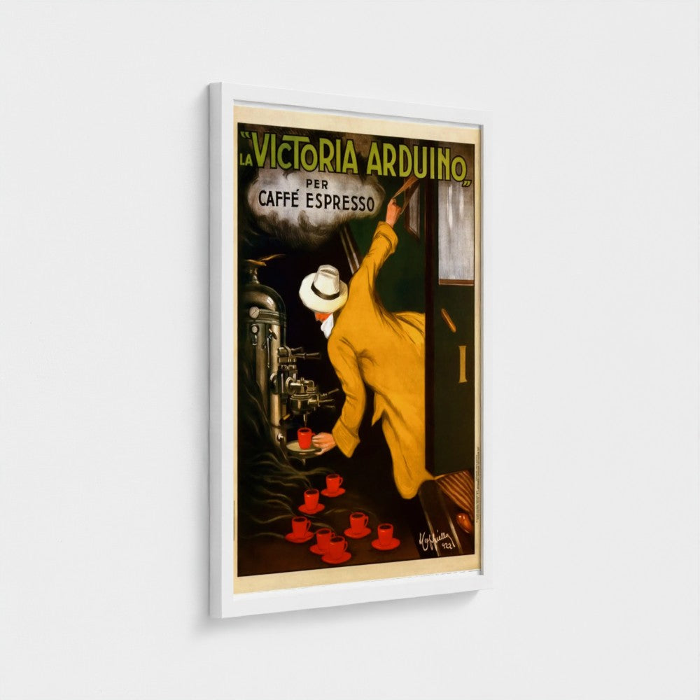 Vintage Italian coffee poster print (1922) by Leonetto Cappiello
