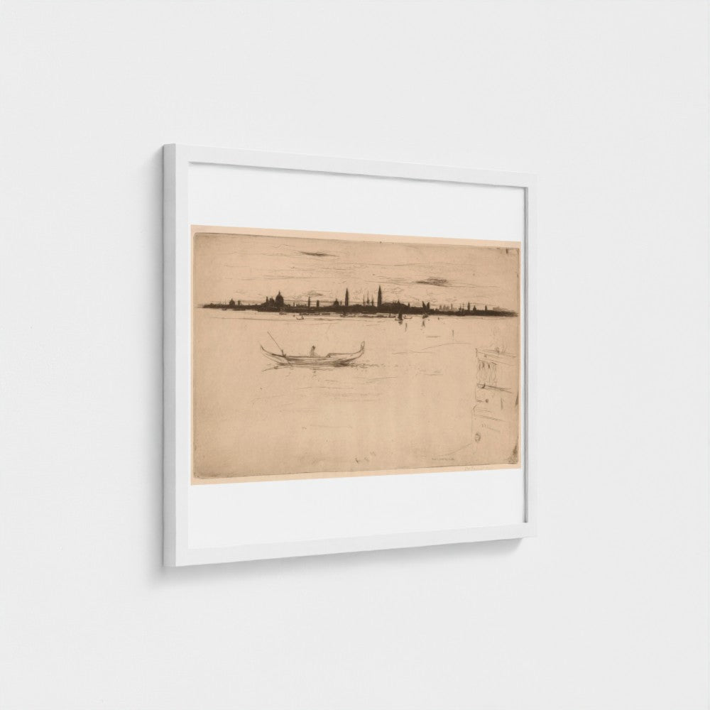 "Venice from the Lido" print (1896) by David Young Cameron