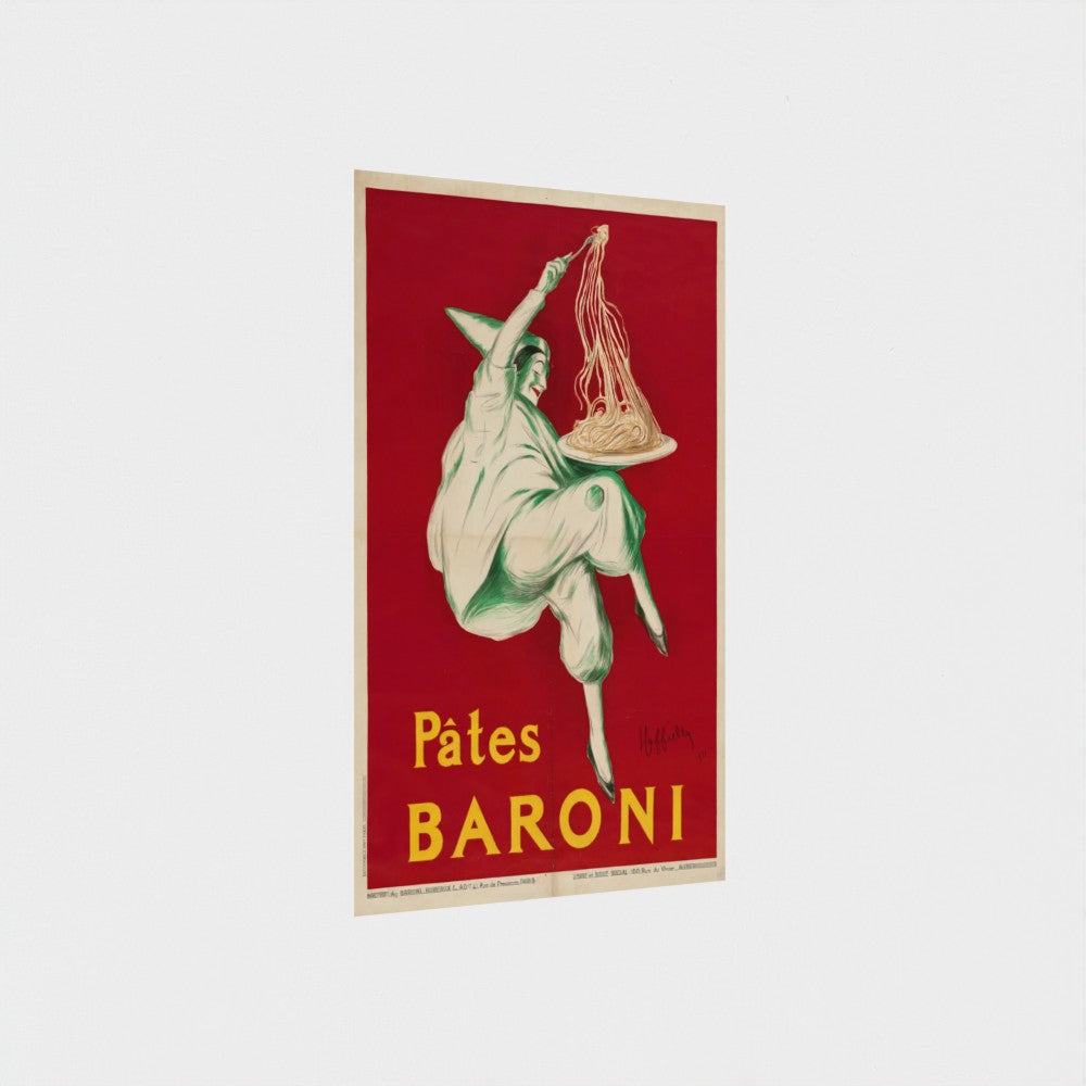 Pates Baroni poster (1910) print by Leonetto Cappiello