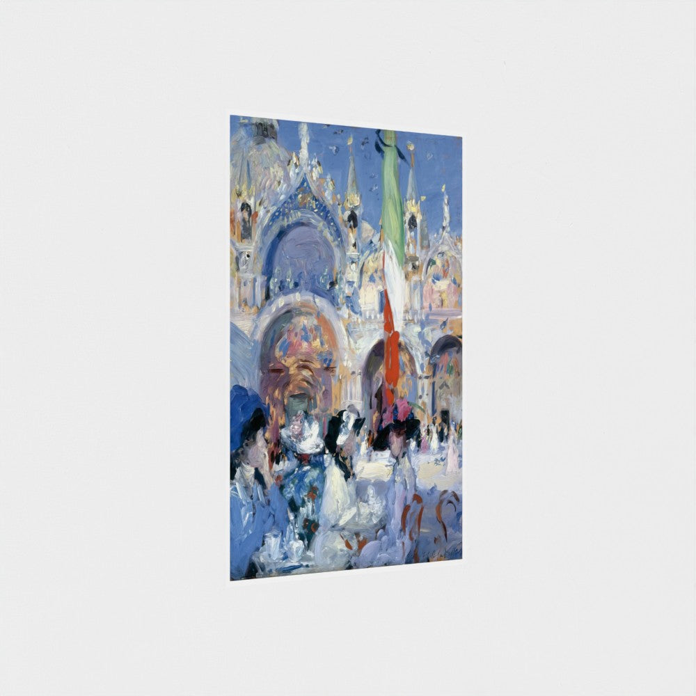 Florian's Cafe, Venice (1910) print by Francis Campbell Boileau Cadell