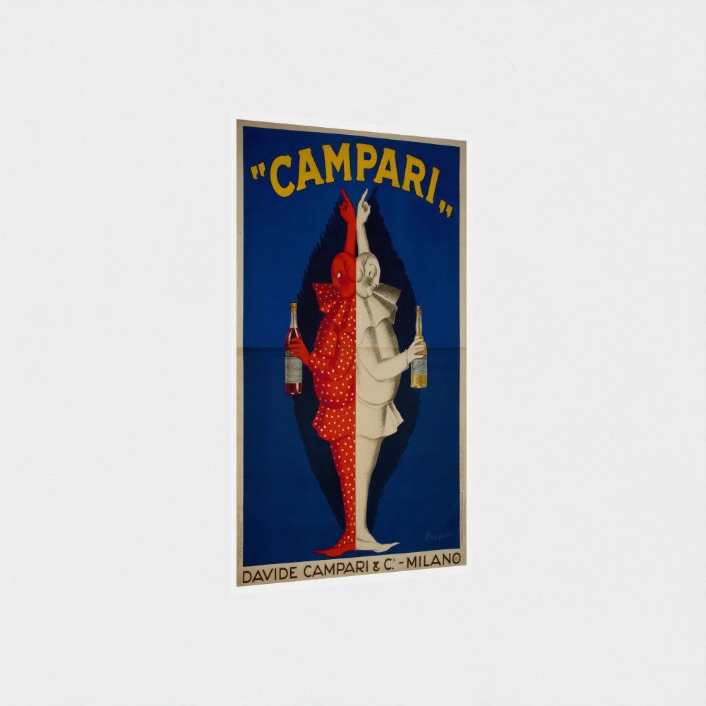 Vintage Campari poster print (1920s) by Leonetto Cappiello