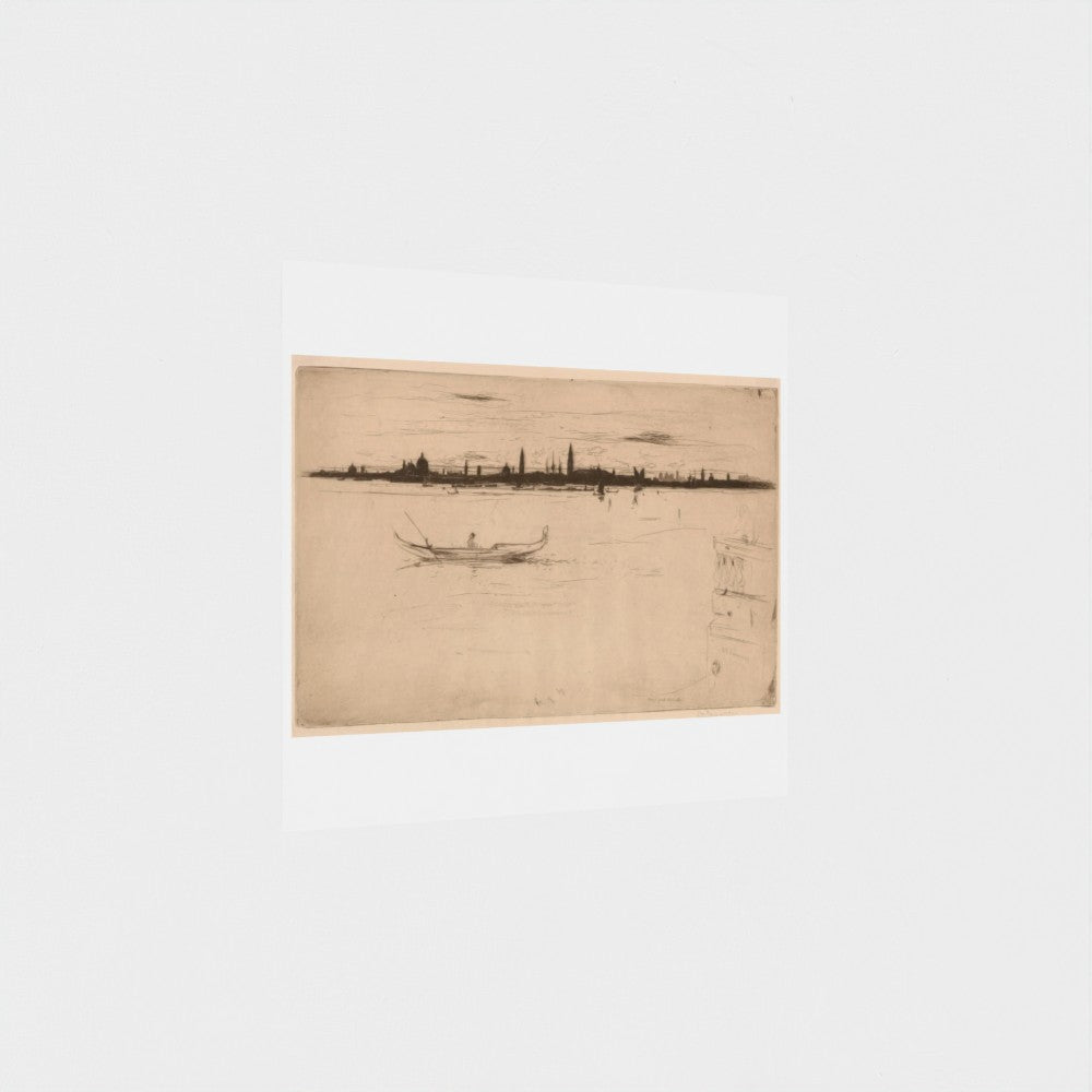 "Venice from the Lido" print (1896) by David Young Cameron