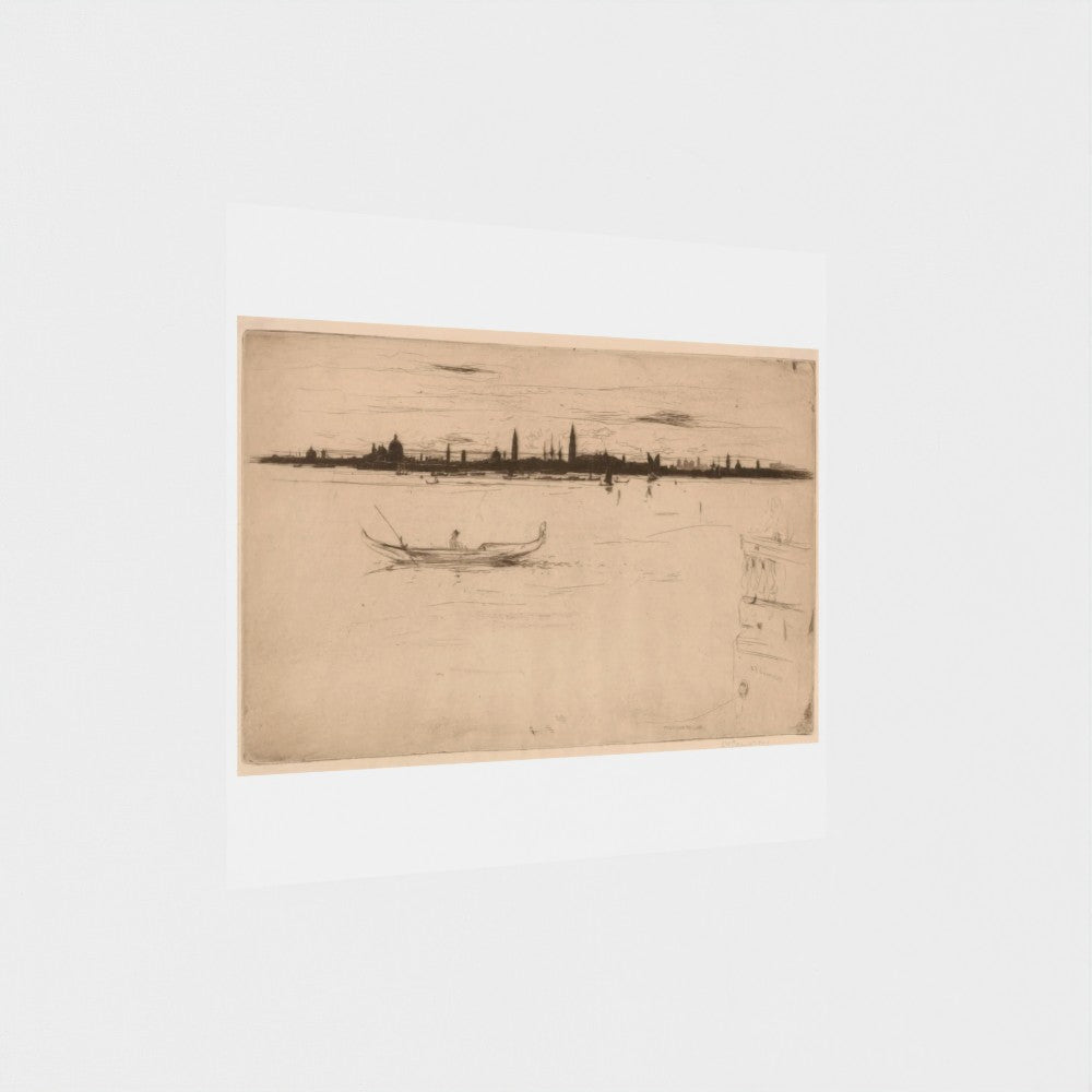 "Venice from the Lido" print (1896) by David Young Cameron