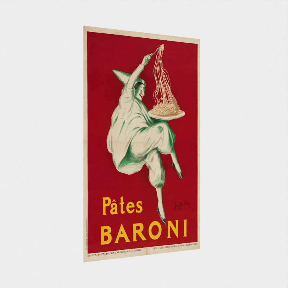 Pates Baroni poster (1910) print by Leonetto Cappiello