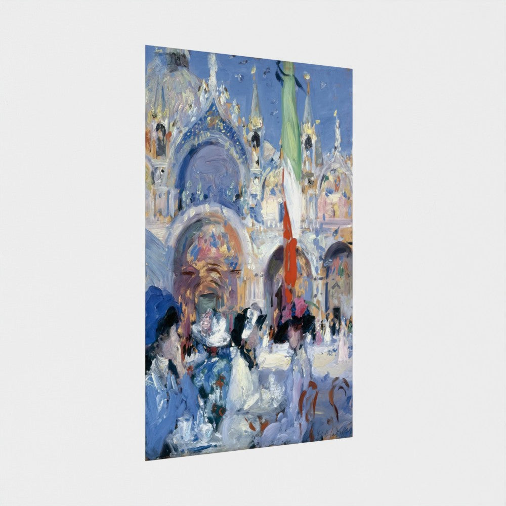 Florian's Cafe, Venice (1910) print by Francis Campbell Boileau Cadell