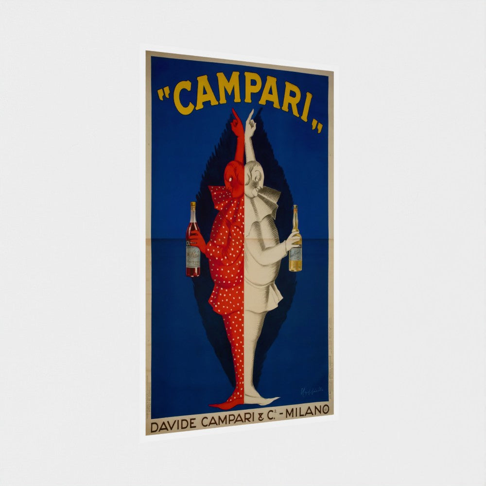 Vintage Campari poster print (1920s) by Leonetto Cappiello